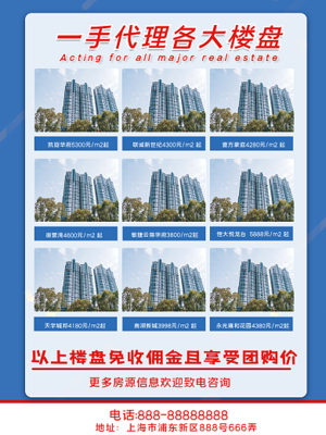楼盘封顶模板图片制作攻略 高效助力楼盘代理推广